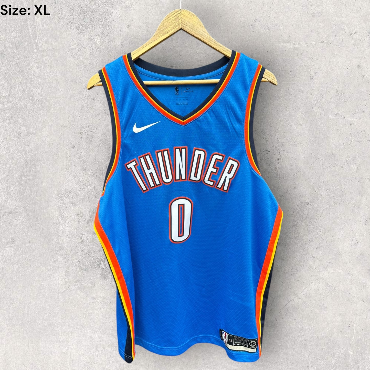 Russel Westbrook Oklahoma City Thunder Nike NBA Swingman Jersey
