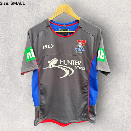 Newcastle Knights ISC Grey Rugby League Training Shirt