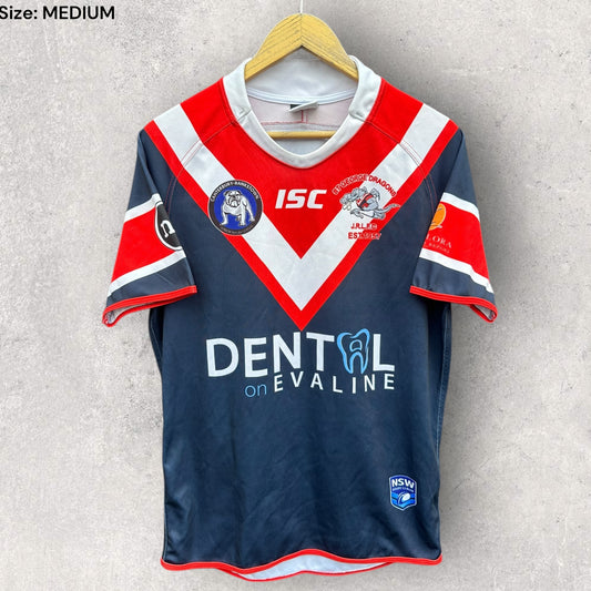 ST GEORGE DRAGONS RUGBY LEAGUE MATCH ISC JERSEY