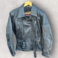 CHROME BANDITS MQP BLACK LEATHER 2003 MOTORBIKE JACKET