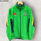 Canberra Raiders ISC Green Windbreaker Hooded Full Zip Jacket