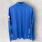 Ralph Lauren Polo Blue BlackWatch Polo Team Chest Zip Long Sleeve Shirt