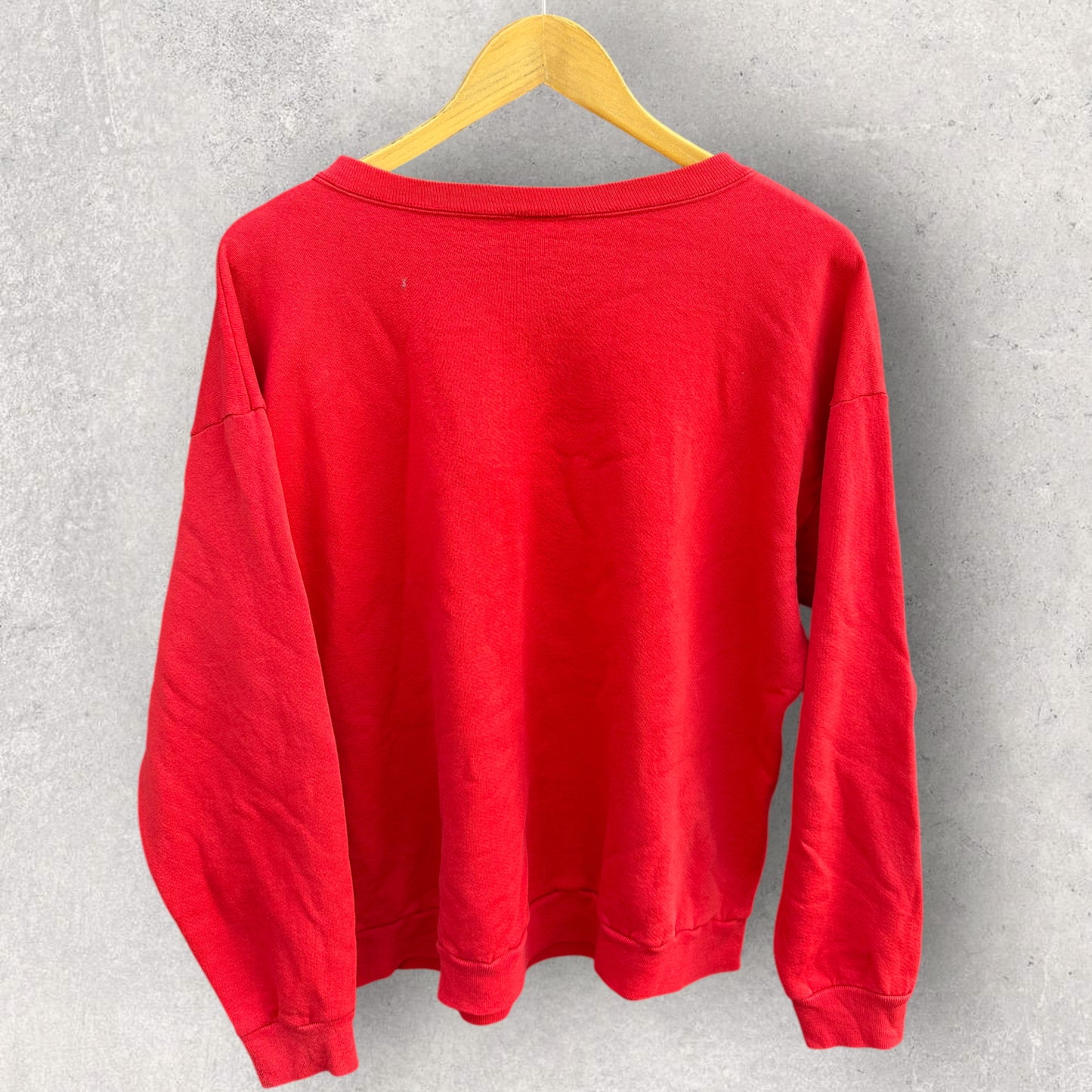 KANSAS CITY CHIEFS VINTAGE RED PULLOVER JUMPER