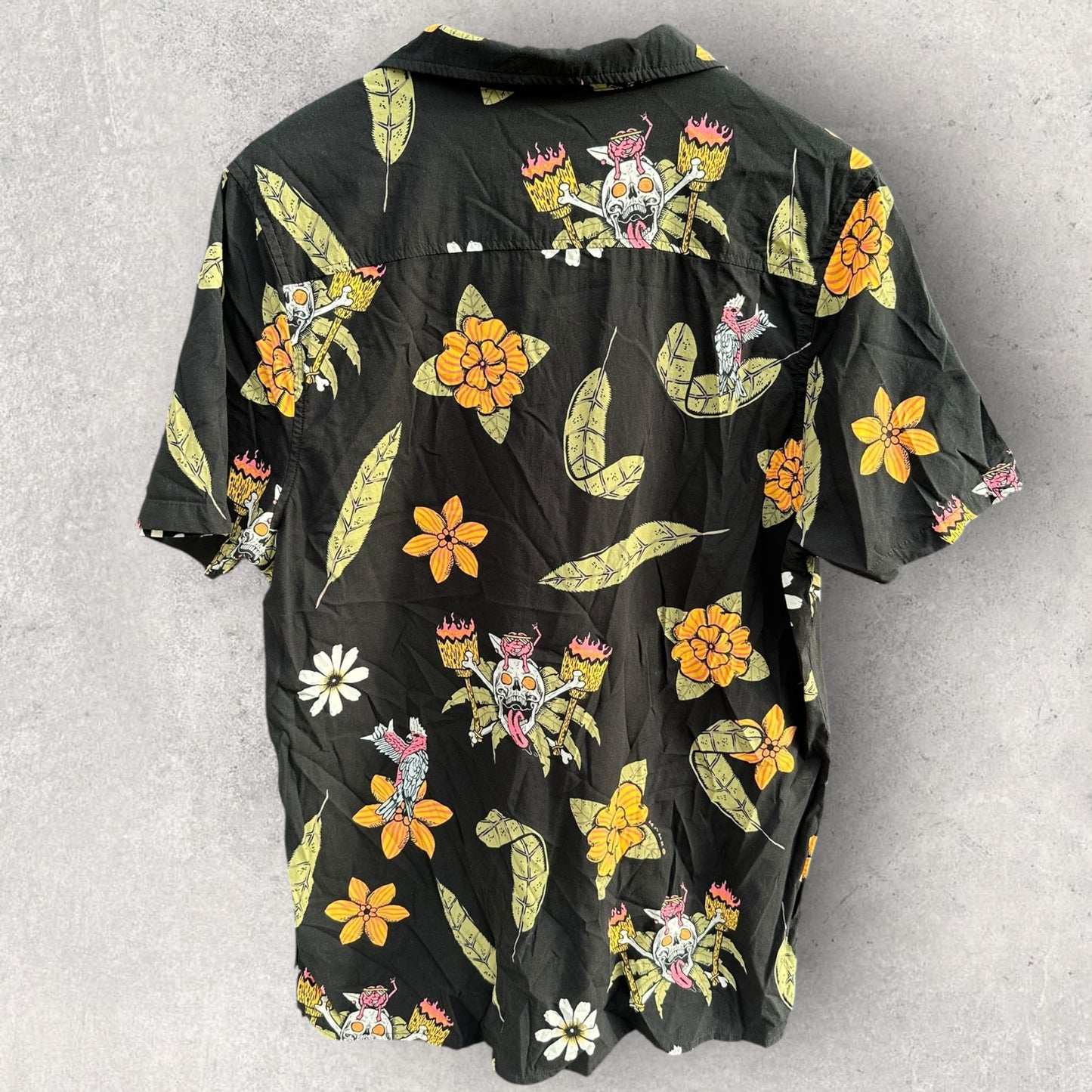 MAMBO SMART ARTS FLORAL SHORT SLEEVE SHIRT
