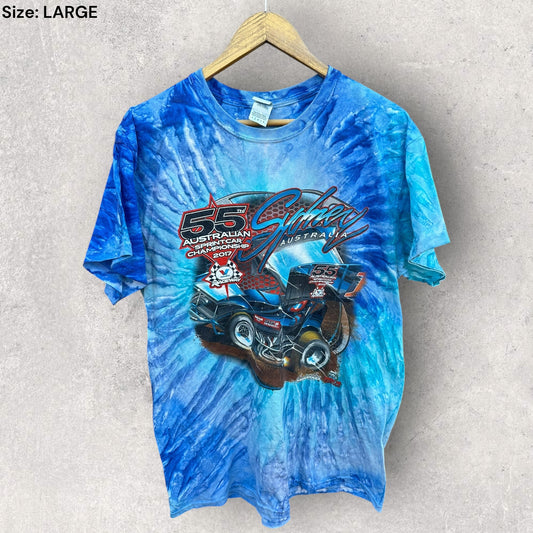 AUSTRALIAN SPRINTCAR CHAMPIONSHIPS 2017 SYDNEY 55TH EDITION SHORT SLEEVE SHIRT