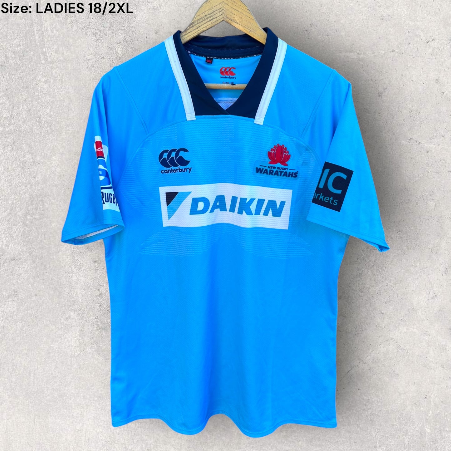 NSW Waratahs Canterbury Rugby Union Ladies Jersey