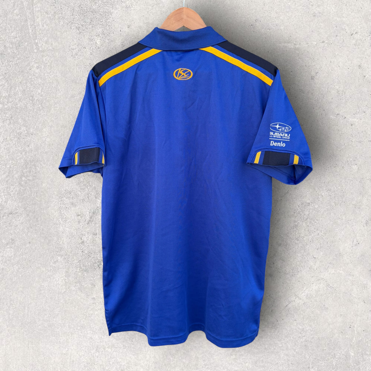 Parramatta Eels ISC Pirtek Blue Media Polo NRL Shirt