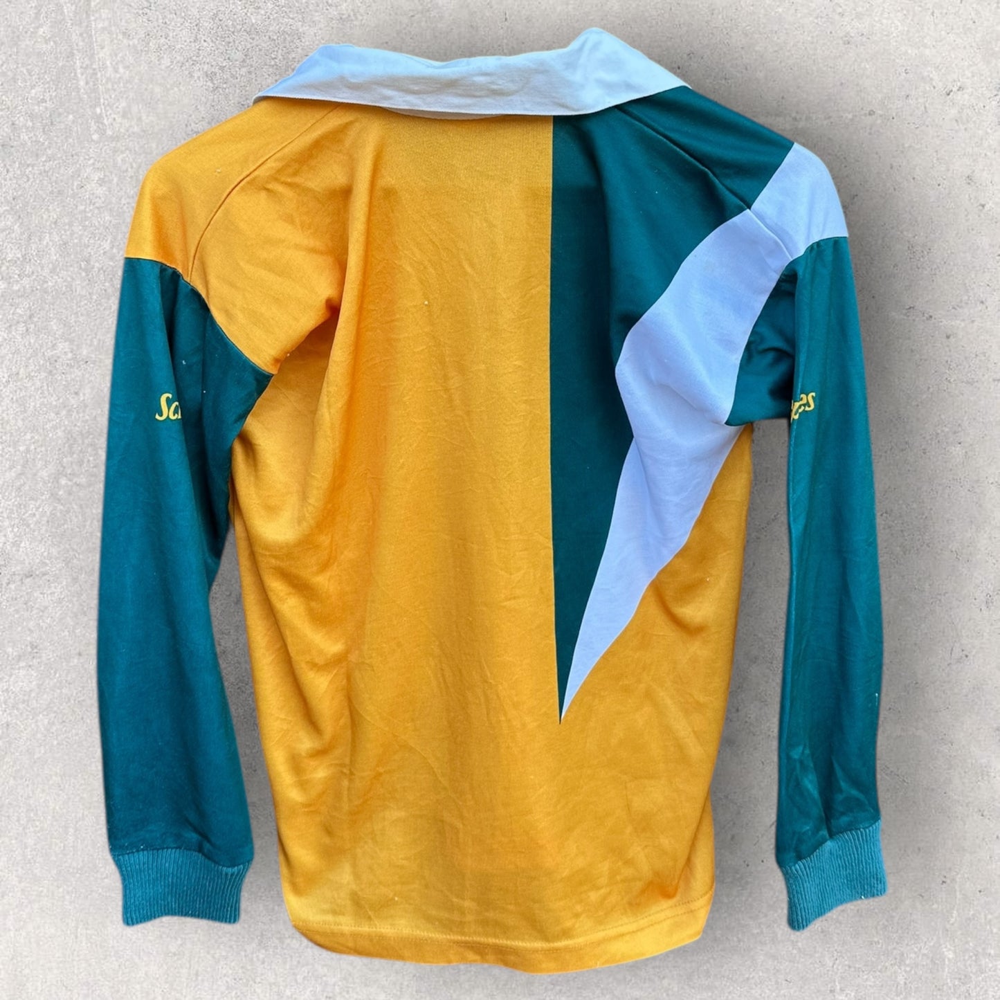 AUSTRALIAN WALLABIES REEBOK VINTAGE 90s KIDS RUGBY UNION JERSEY