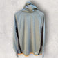 Wests Tigers ISC Grey Chest Zip Long Sleeve Hooded Training Jacket