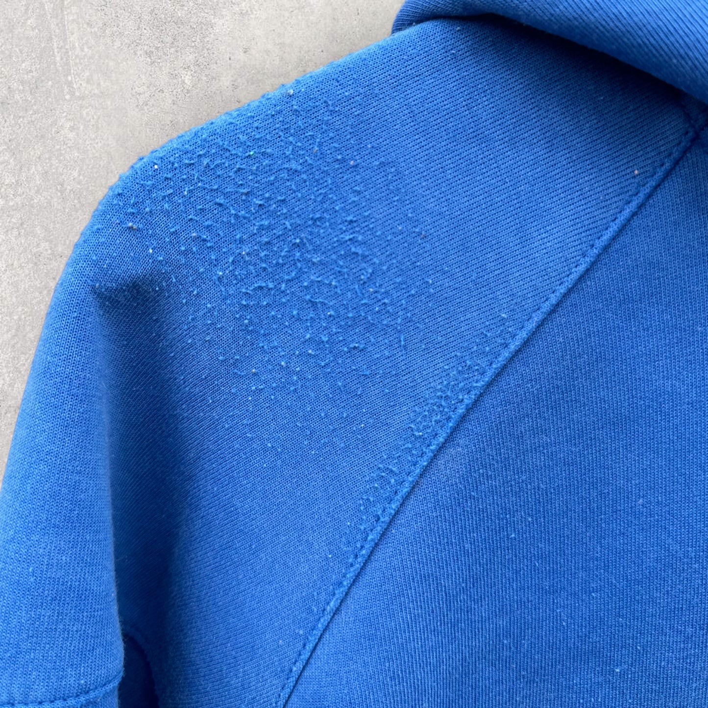 NIKE BLUE TECH FLEECE FULL ZIP HOODED JUMPER