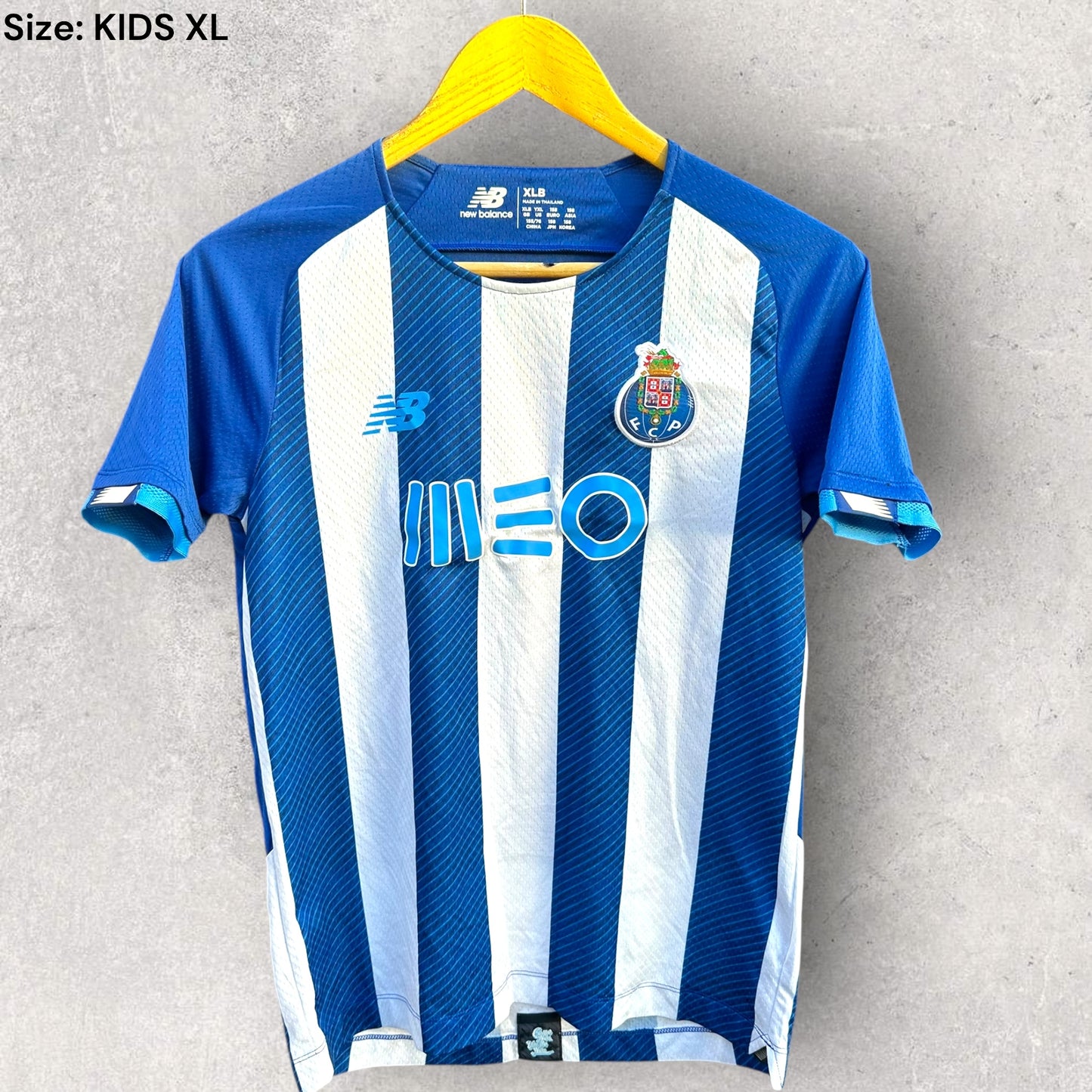 FC PORTO 2021-2022 NEW BALANCE HOME FOOTBALL KIDS JERSEY