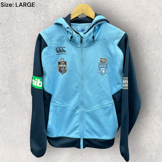 NSW BLUES CANTERBURY STATE OF ORIGIN HOODED JUMPER