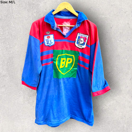 NEWCASTLE KNIGHTS 1992 HOME JERSEY