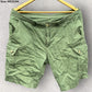 BEN SHERMAN OLIVE GREEN CARGO SHORTS