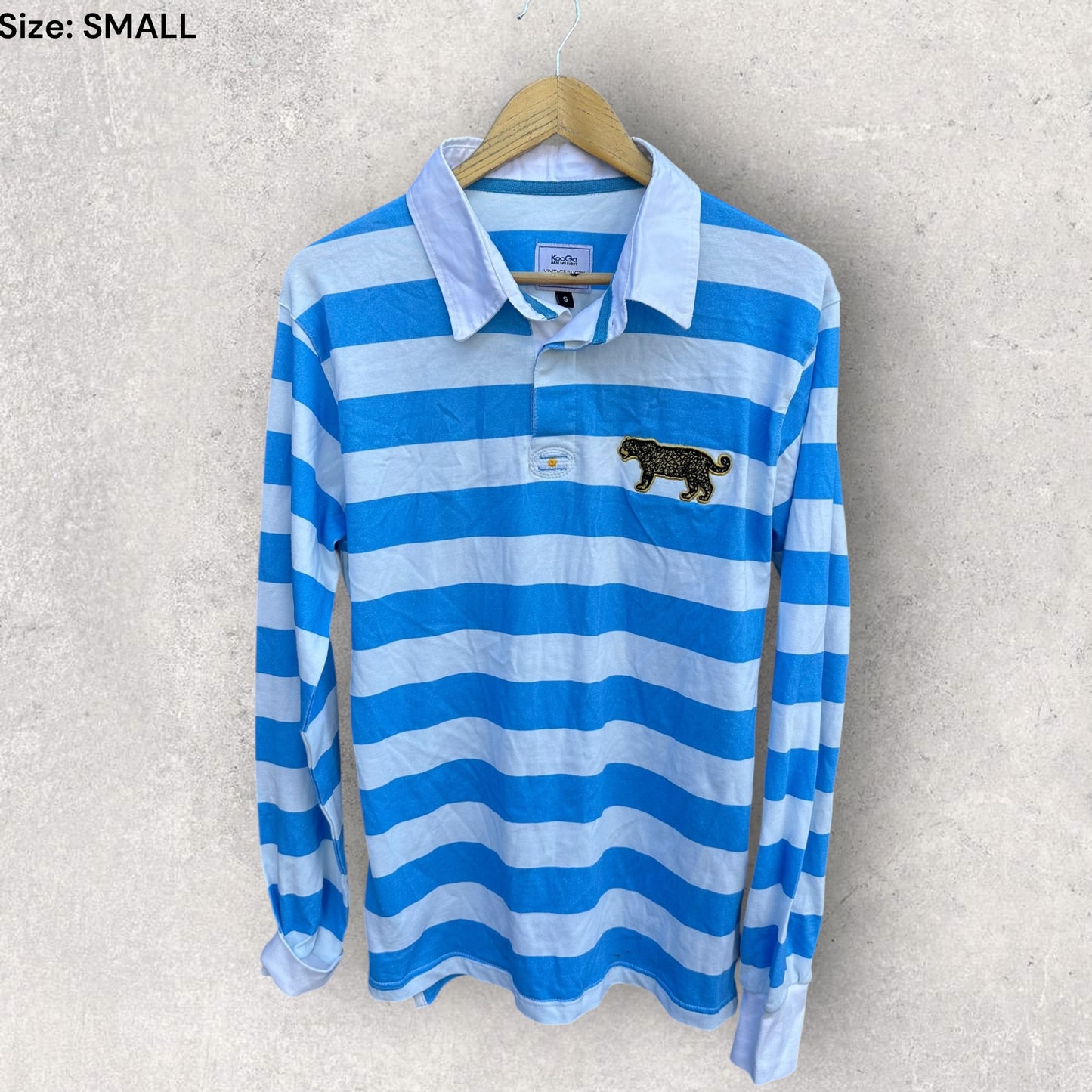 ARGENTINA PUMAS VINTAGE RUGBY NATIONS KOOGA LONG SLEEVE COTTON JERSEY