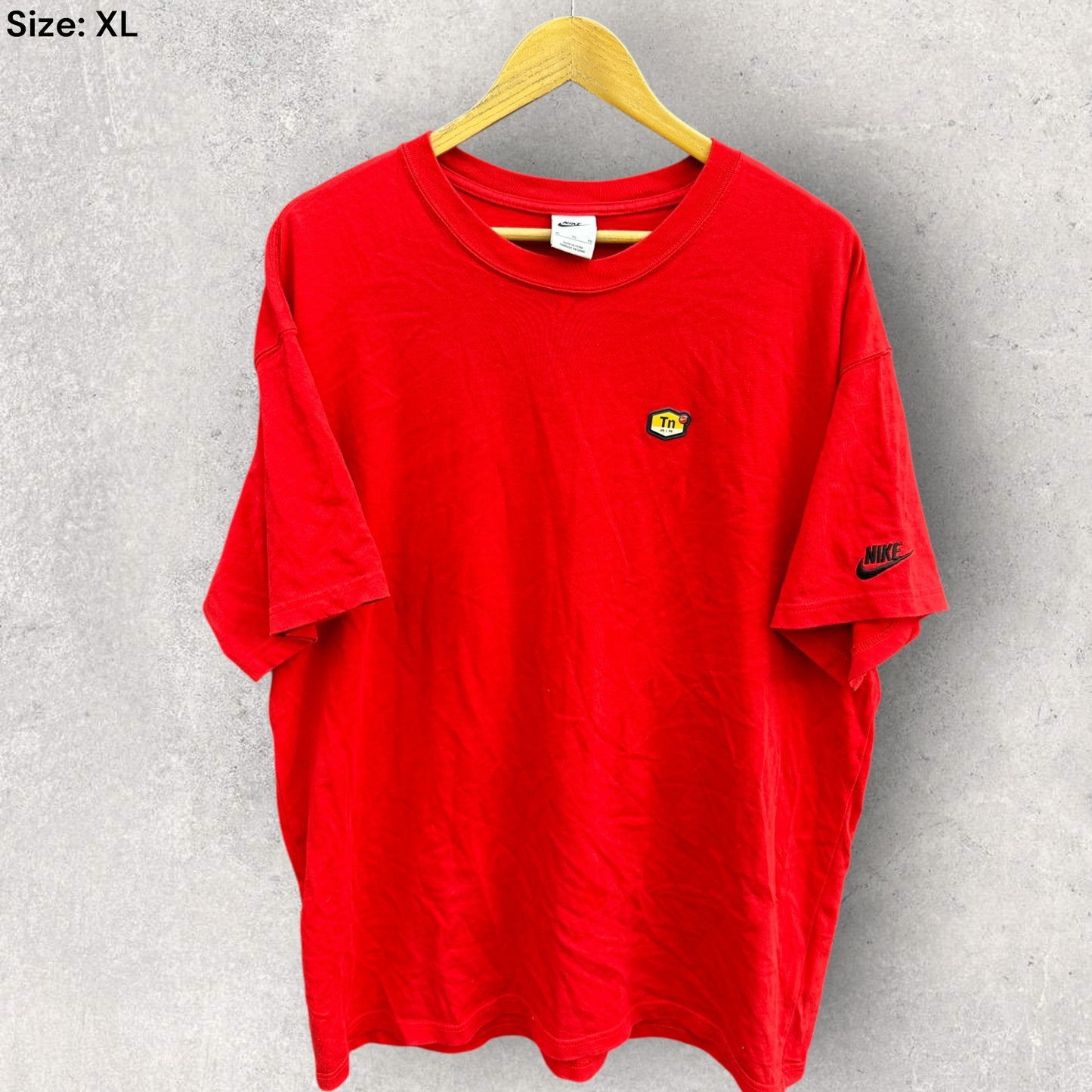 NIKE TN RED SHORT SLEEVE SHIRT