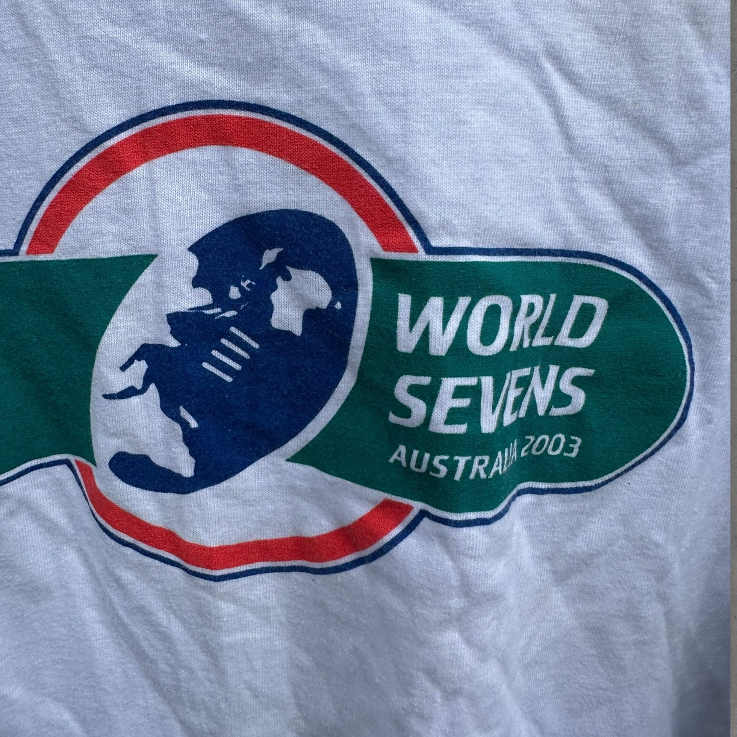 RUGBY LEAGUE 2003 WORLD SEVENS VINTAGE SHIRT