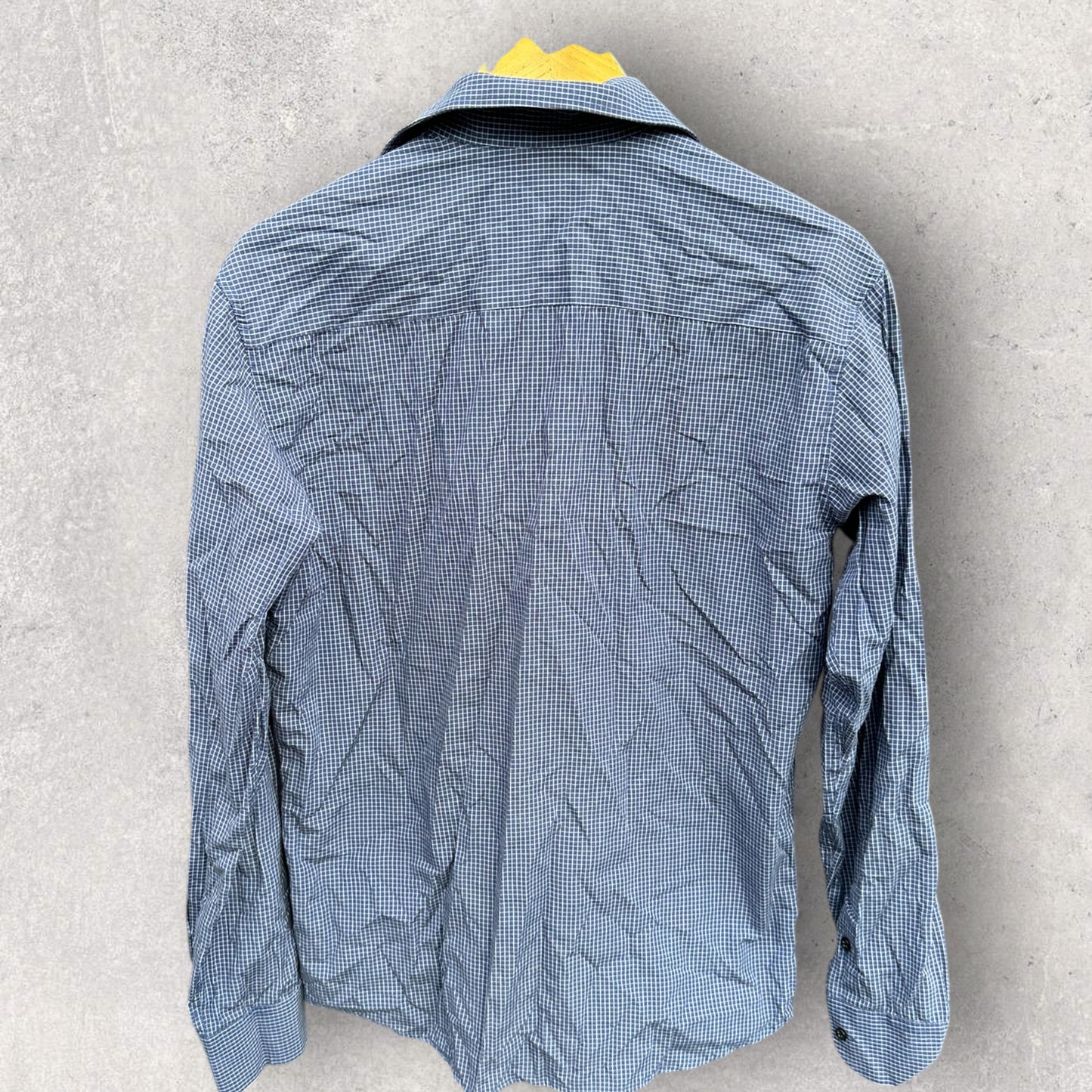 TOMMY HILFIGER MENS STRIPPED BUTTON UP LONG SLEEVE DRESS SHIRT