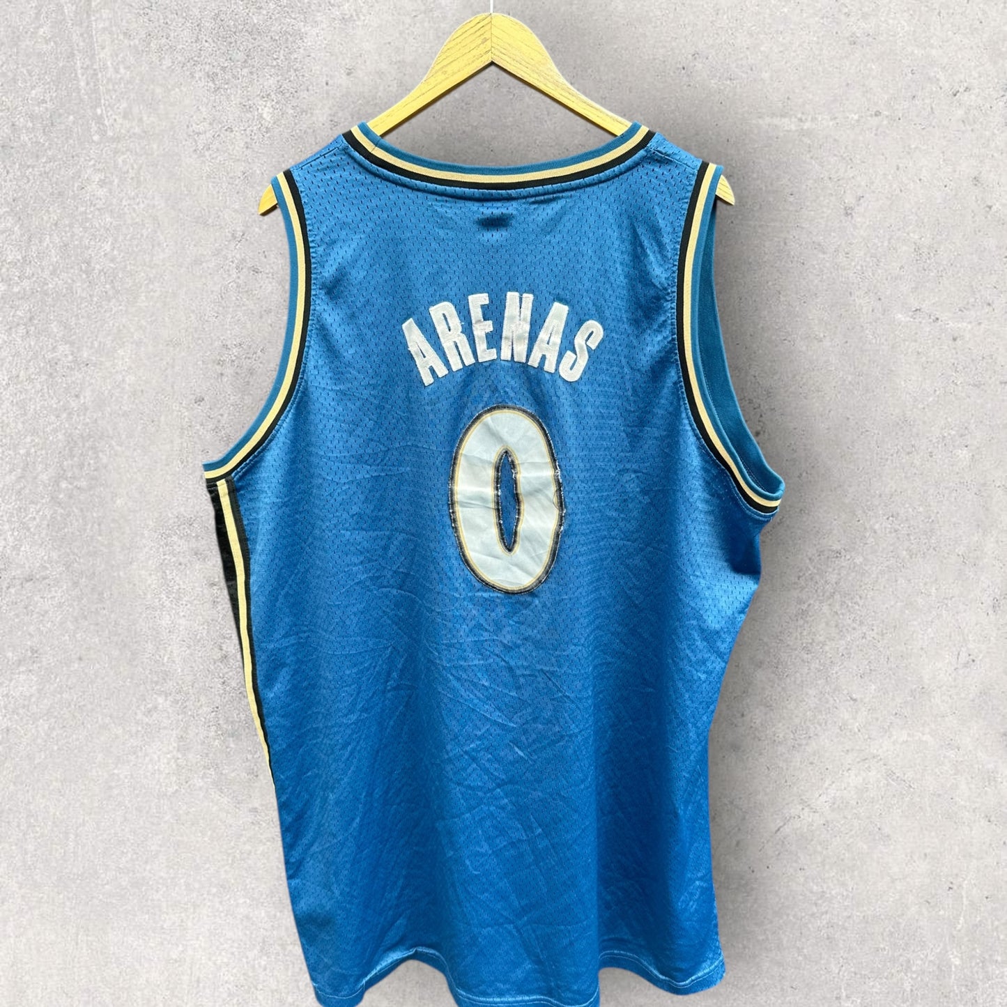 GILBERT ARENAS WASHINGTON WIZARDS ADIDAS JERSEY