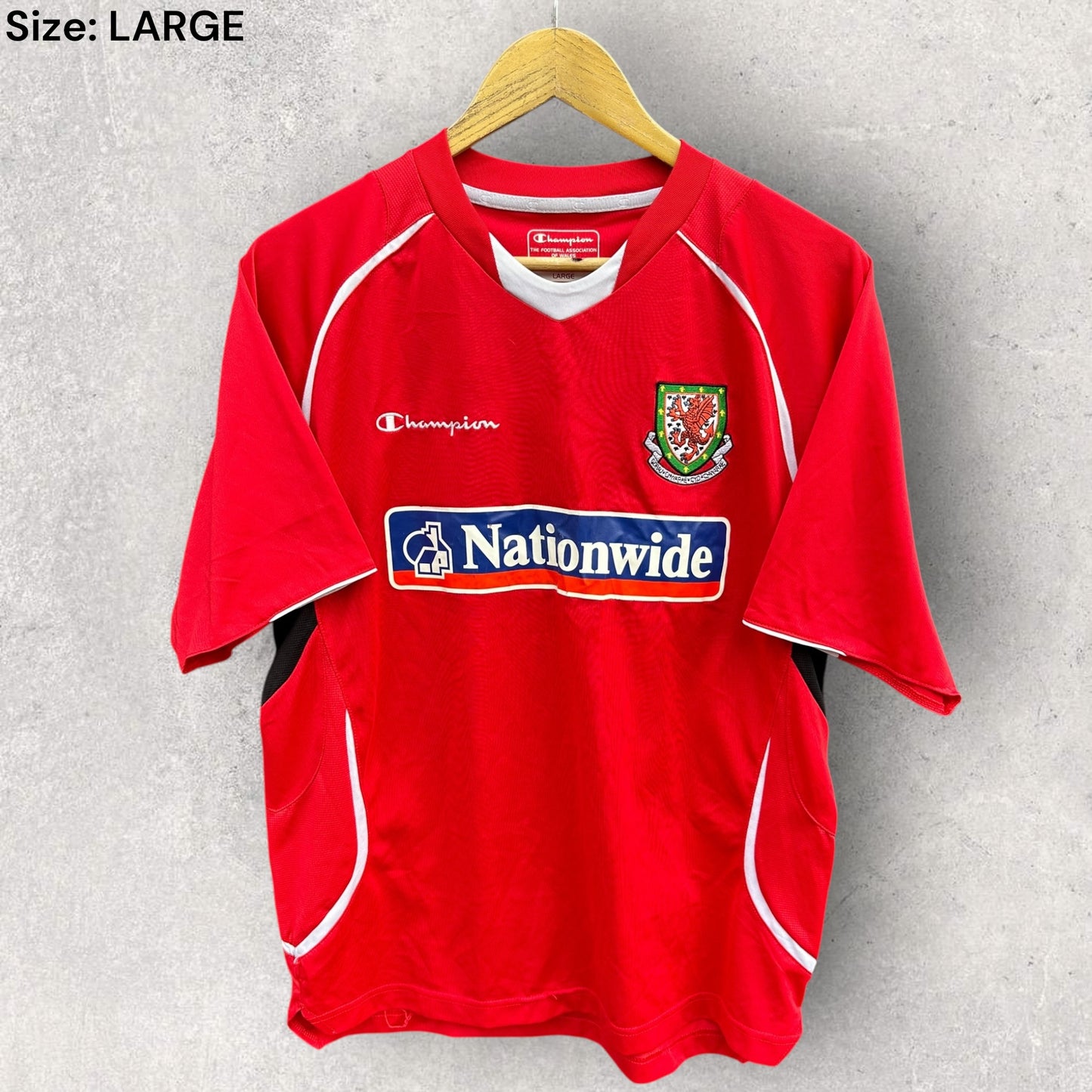 WALES 2009 CHAMPION HOME FOOTBALL JERSEY