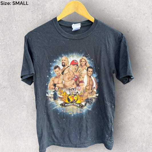 WWE 2011 WORLD TOUR AUSTRALIA T-SHIRT