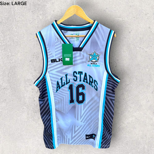 NRL WORLD ALL STARS 2016 BLK TRAINING SINGLET BRAND NEW