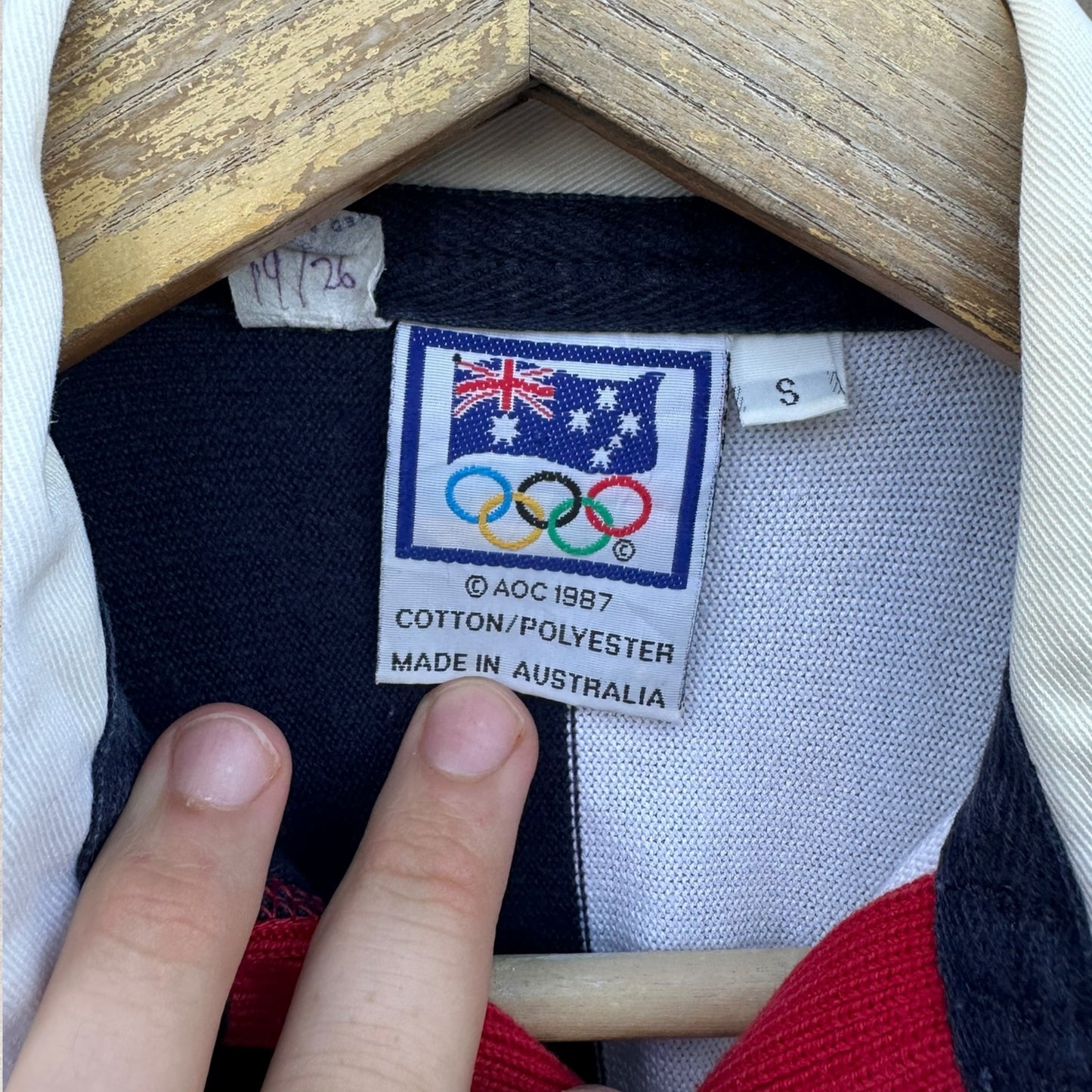 AUSTRALIAN OLYMPIC TEAM CANTERBURY VINTAGE LONG SLEEVE JERSEY