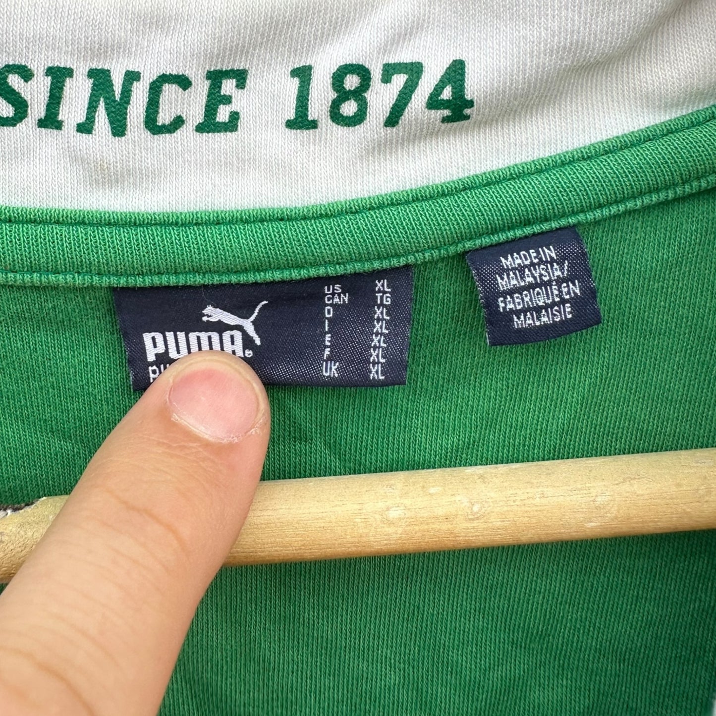 IRELAND RUGBY UNION PUMA SHORT SLEEVE JERSEY