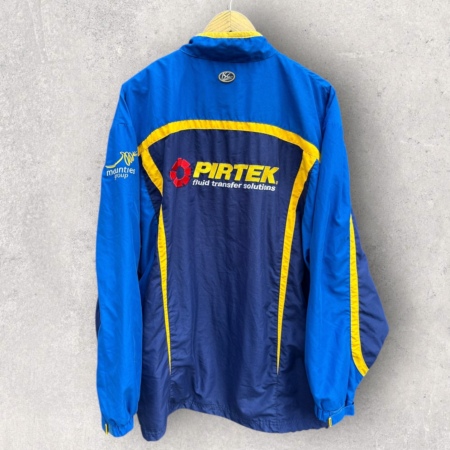 PARRAMATTA EELS VINTAGE ISC PIRTEK WINDBREAKER JACKET