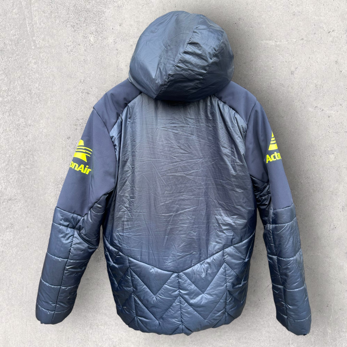 PARRAMATTA EELS PLAYER ISSUED HOODED PUFFER JACKET