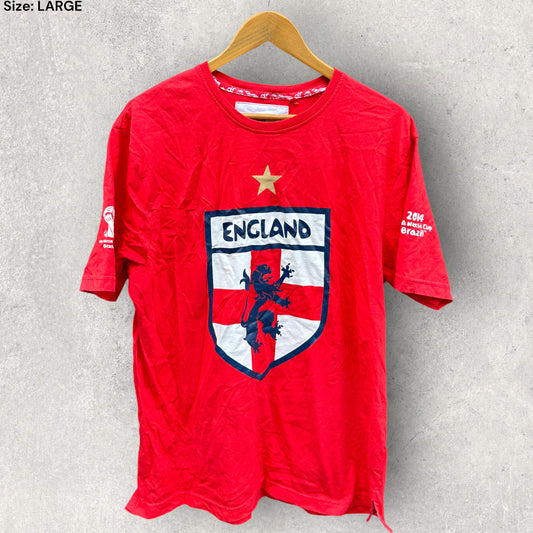 ENGLAND 2014 WORLD CUP SHIRT