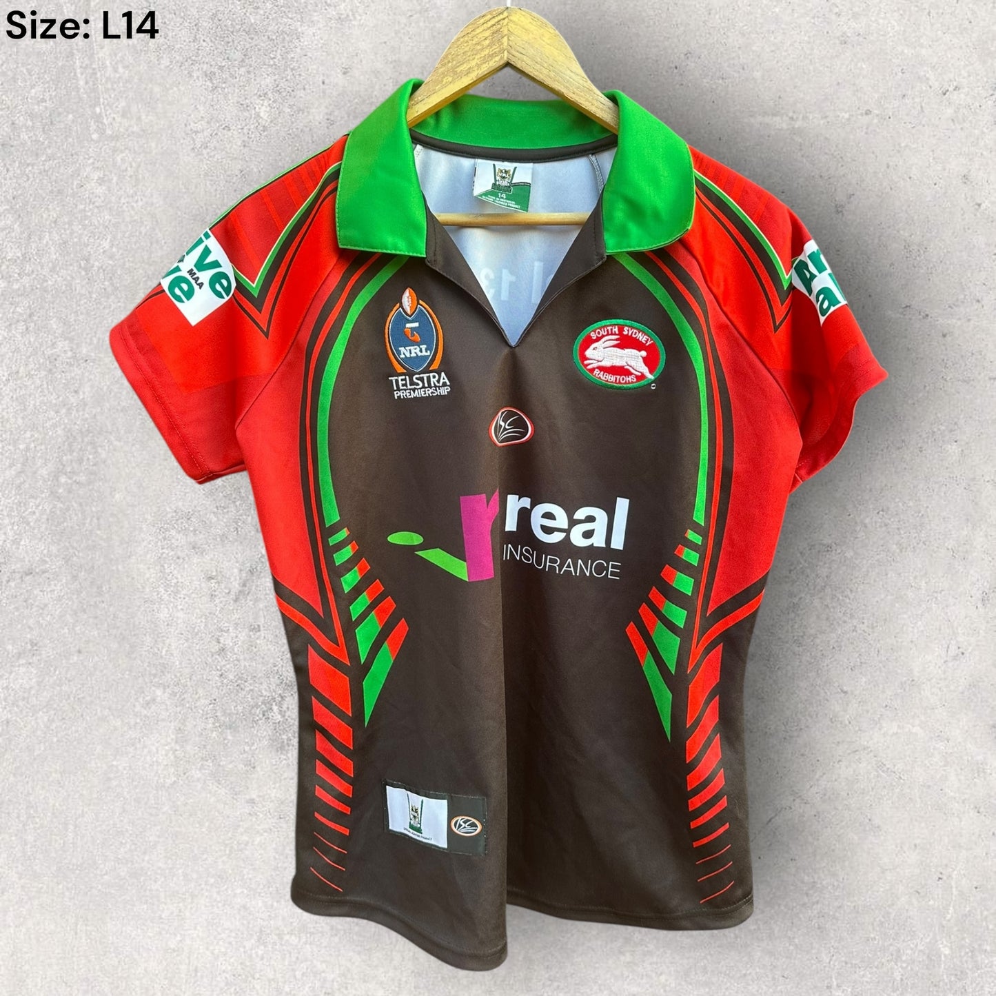 SOUTH SYDNEY RABBITOHS 2006 AWAY LADIES JERSEY