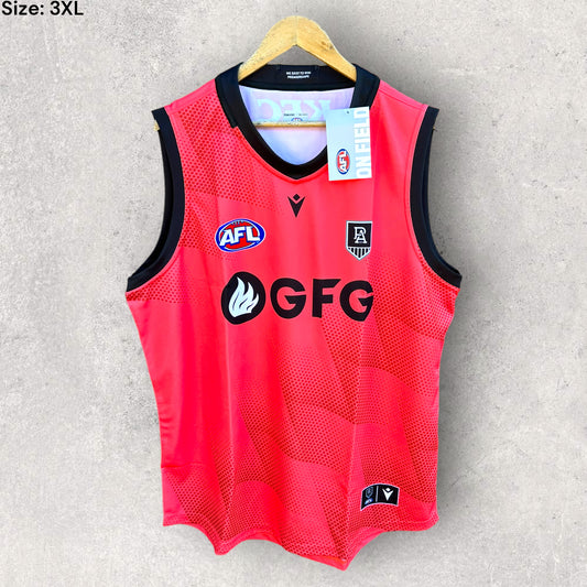PORT ADELAIDE POWER 2021 TRAINING GUERNSEY BRAND NEW WITH TAGS