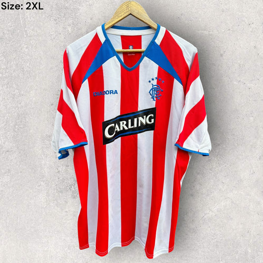 Glasgow Rangers 2003-2004 DIADORA Away Football Vintage jersey