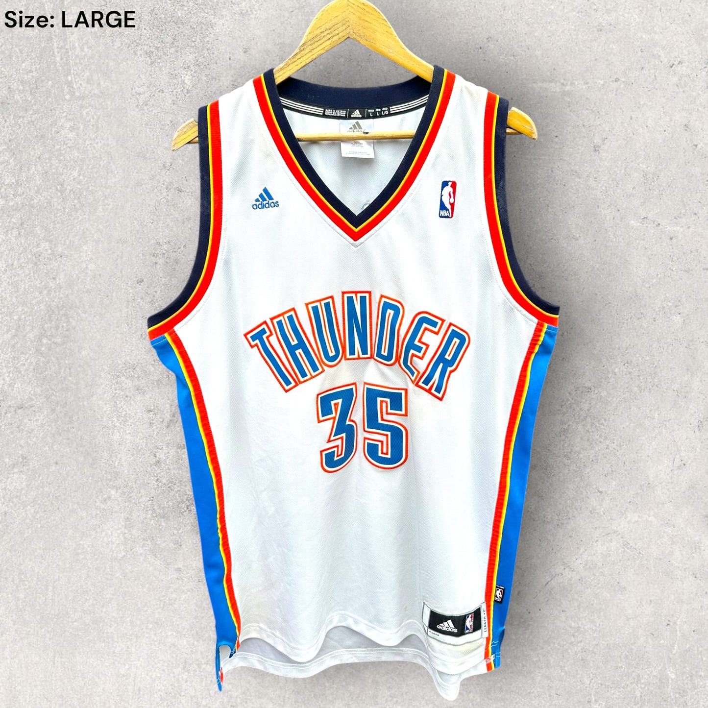 Kevin Durant Oklahoma City Thunder 2014 Adidas NBA Swingman Jersey