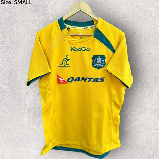 AUSTRALIAN WALLABIES KOOGA RUGBY UNION JERSEY