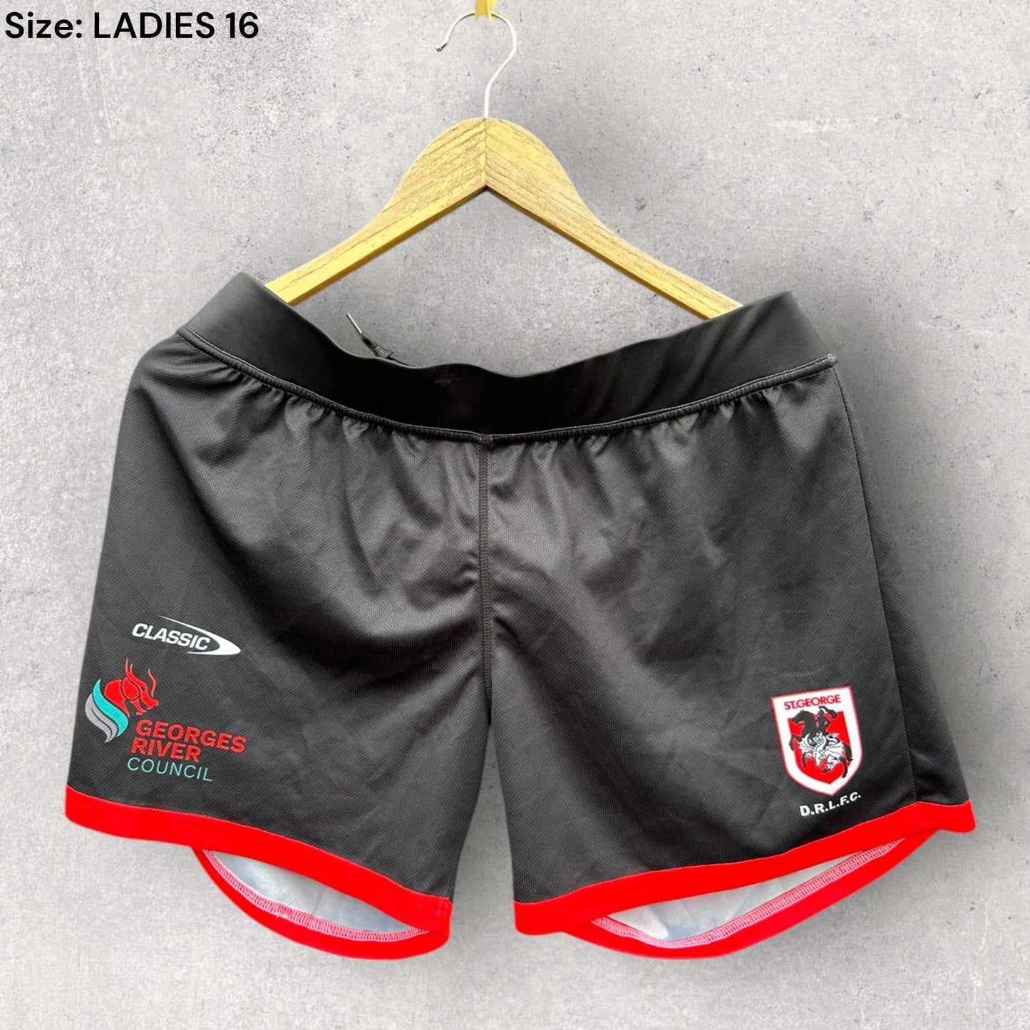 St George Illawarra Dragons development Classic Ladies Training Shorts