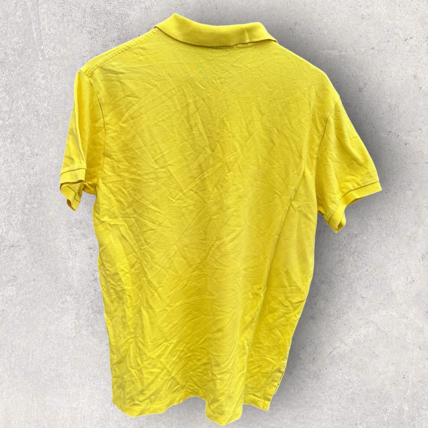 RALPH LAUREN POLO YELLOW SHORT SLEEVE POLO SHIRT