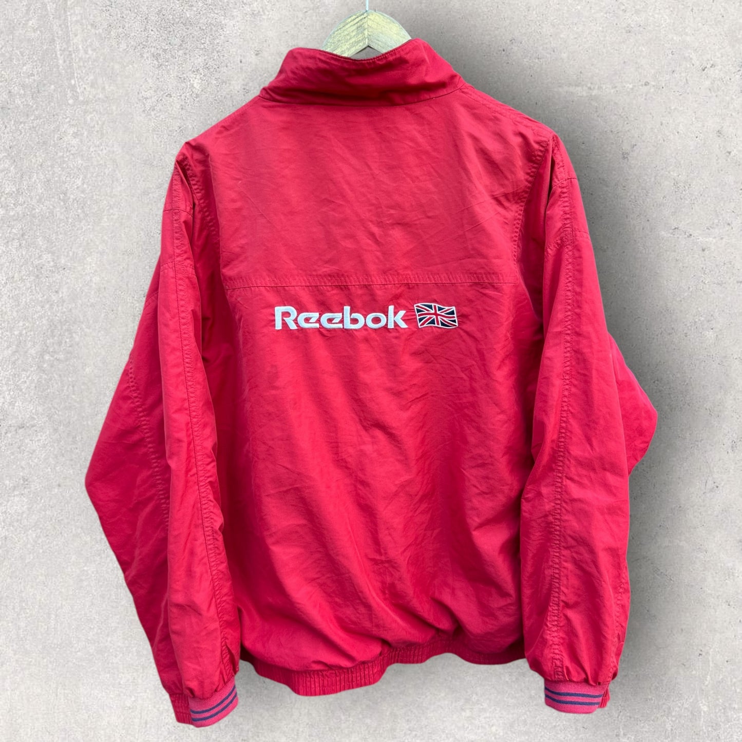 REEBOK VINTAGE FULL ZIP RED JACKET