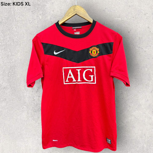 MANCHESTER UNITED 2009-2010 NIKE HOME KIDS JERSEY