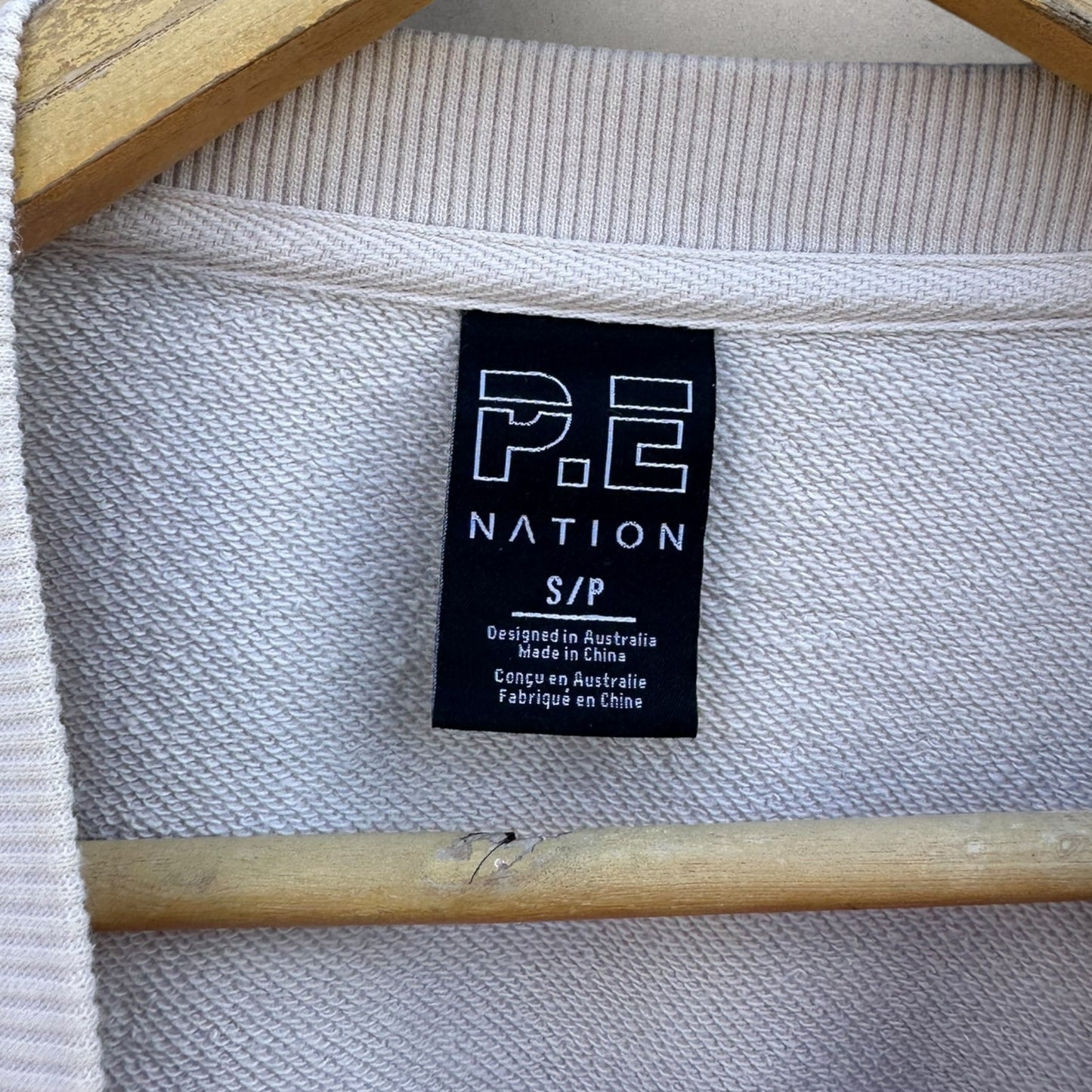 PE NATION LADIES PULLOVER CREW NECK OVERSIZED JUMPER