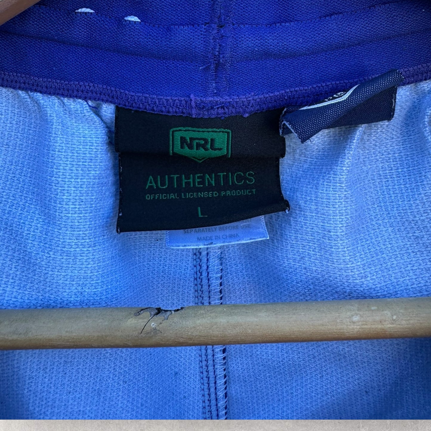 CANTERBURY BULLDOGS KNOCK ON EFFECT NSW CUP MATCH WORN SHORTS