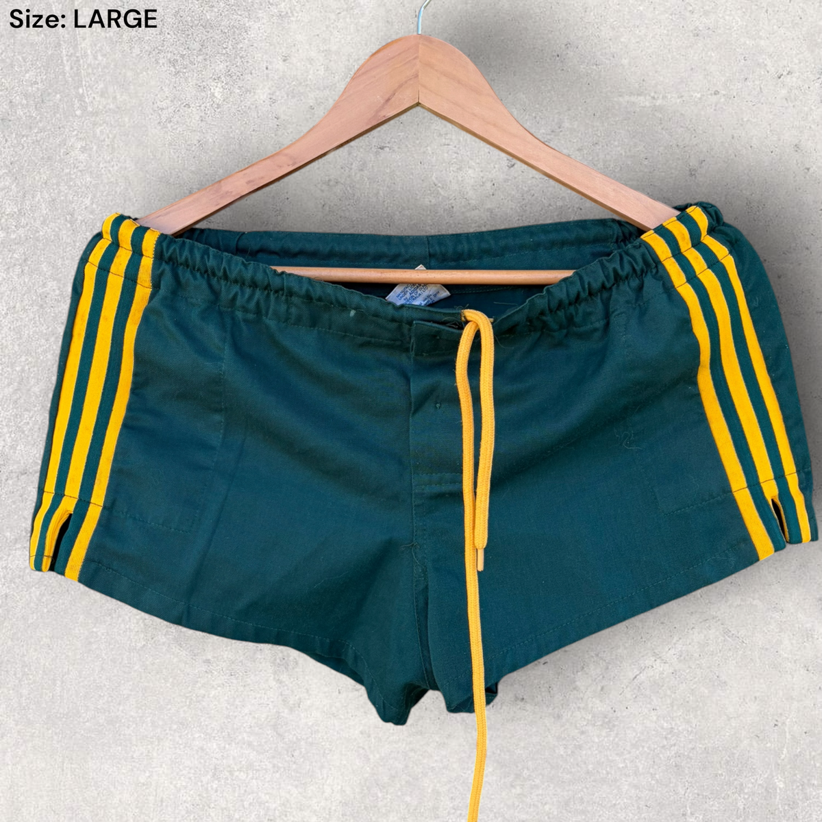 Australian Wallabies Adidas Rugby Union Vintage 1970s Match Shorts