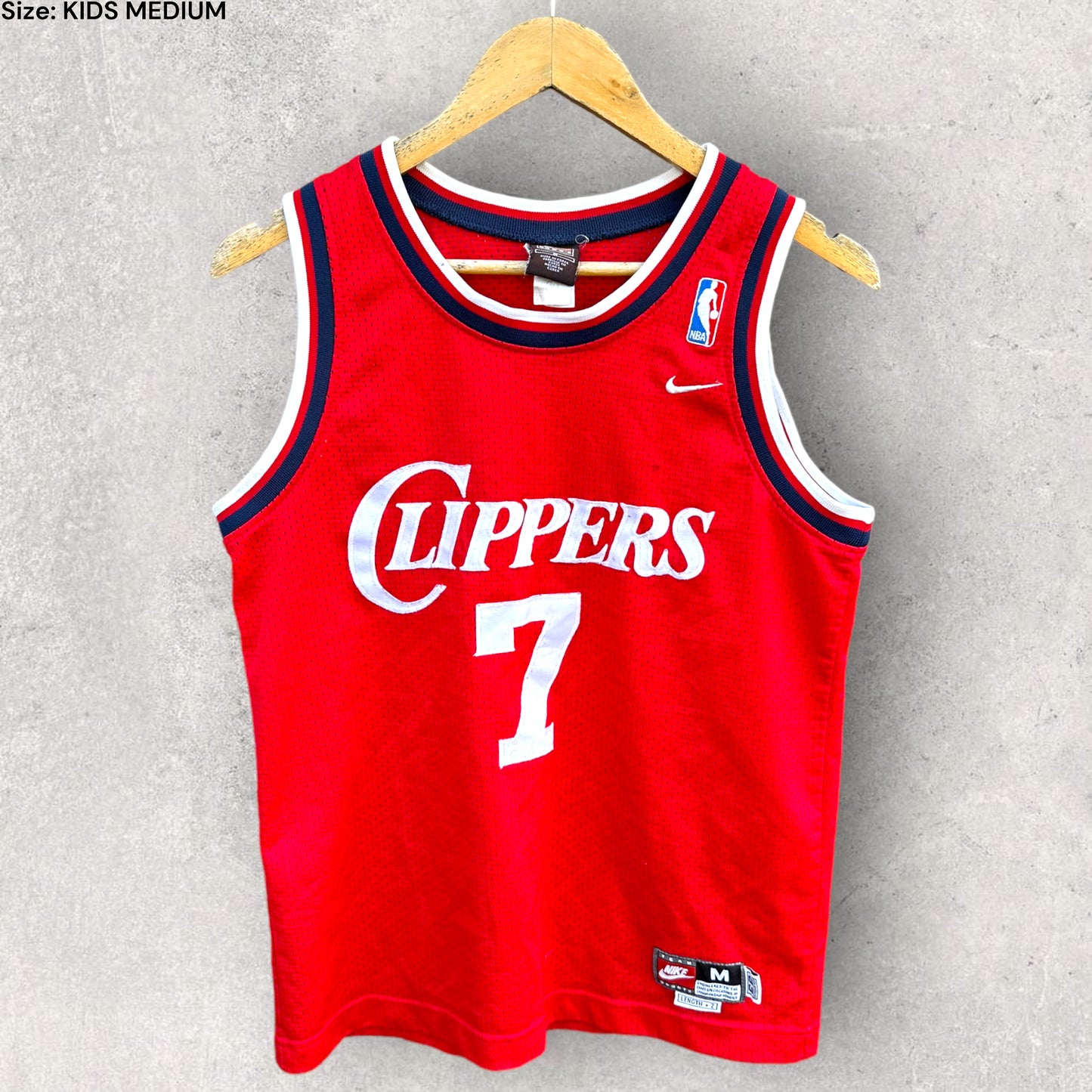 LAMAR ODOM LOS ANGELES CLIPPERS VINTAGE NIKE JERSEY