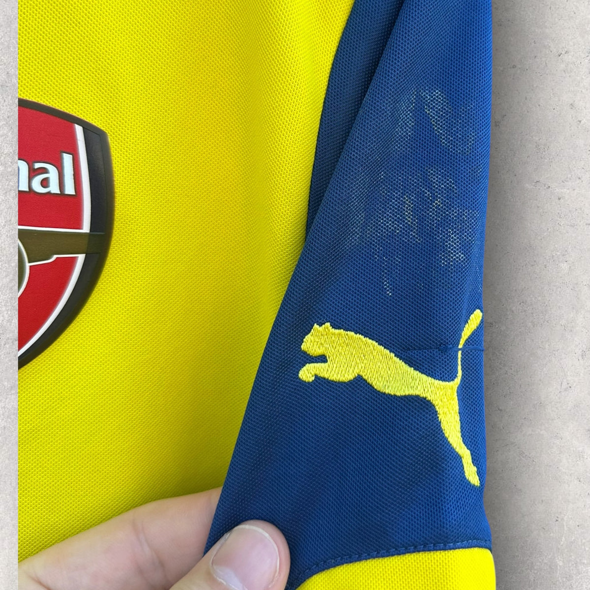 Arsenal FC 2014-2015 Puma Away Youth Football Jersey