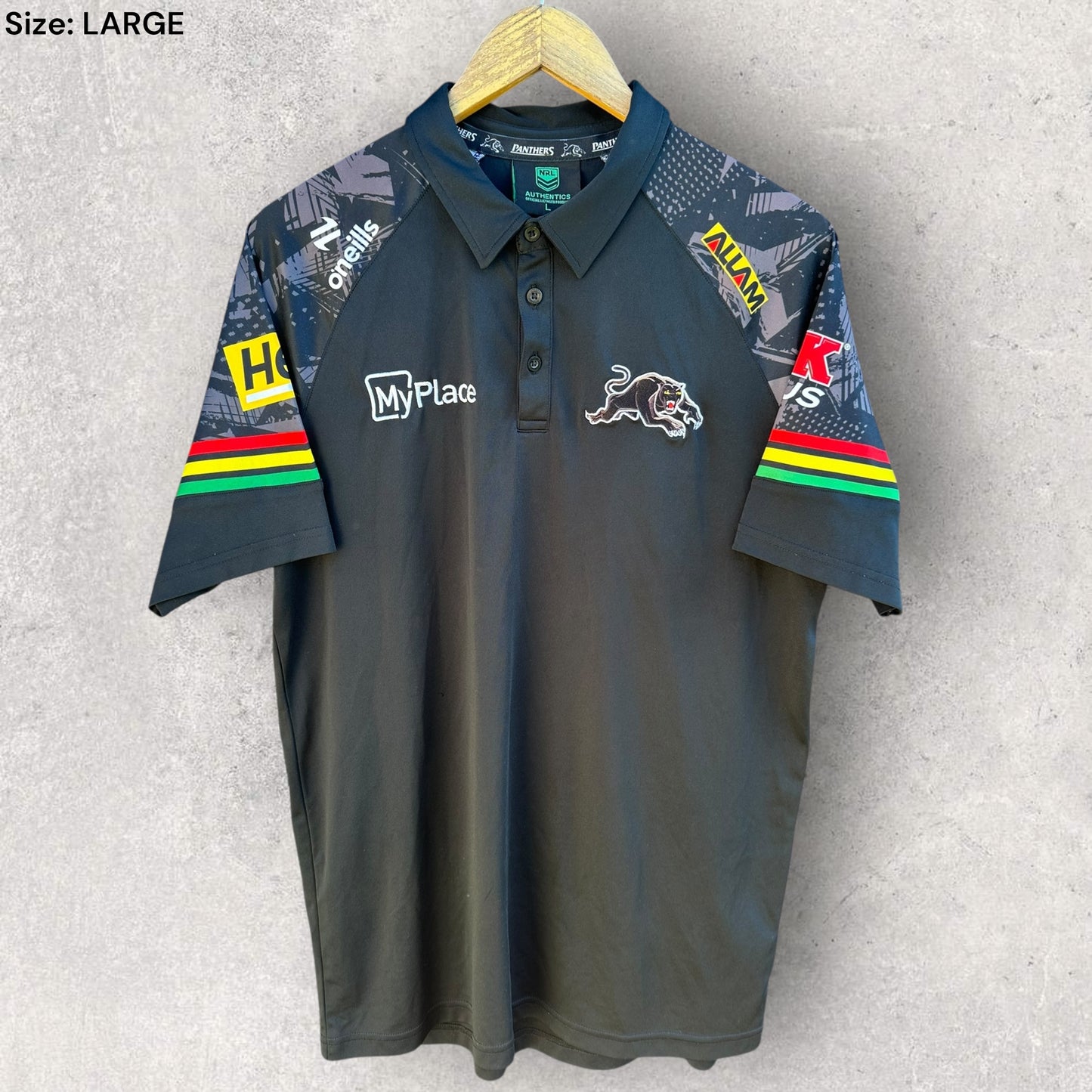 PENRITH PANTHERS 2025 MEDIA POLO