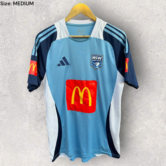 NSW REFEREES RUGBY LEAGUE ADIDAS SHORT SLEEVE SHIRT