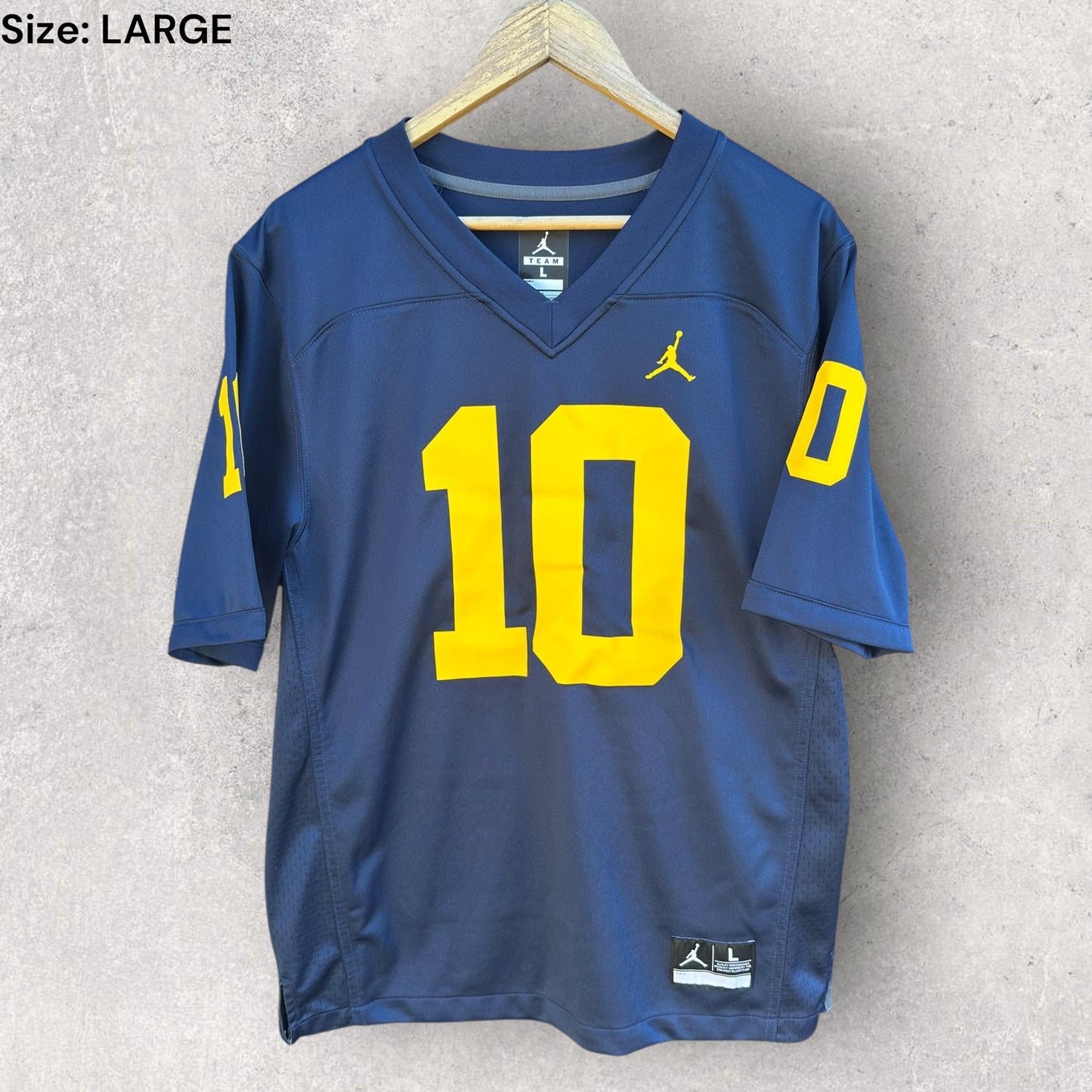 Tom Brady Michigan Wolverine NCAA Jordan College Football Jersey