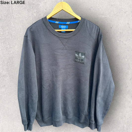 ADIDAS PULLOVER BLACK JUMPER