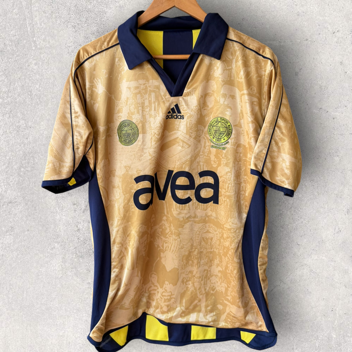 Fenerbache Alex 2006-2007 Adidas Reverse Home & Away Football Jerseys